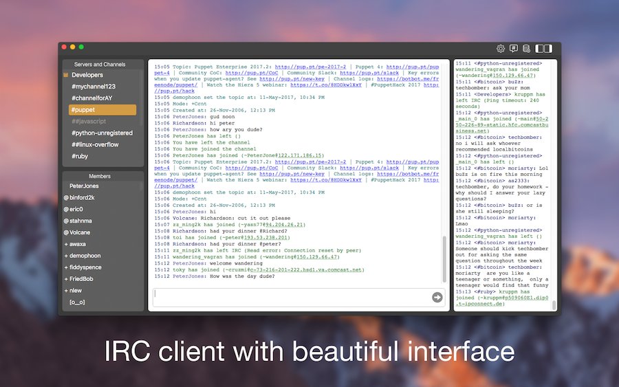 Why Are There So Many Irc Clients For Mac